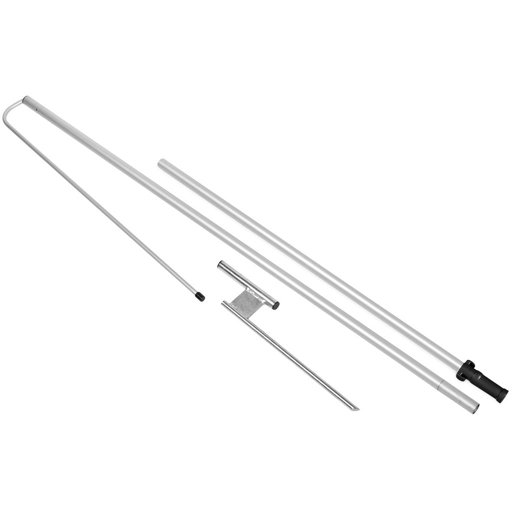 Legend 2m Telescopic Flying Banner (Set of 2) - Brand your company Logo! Get a quote - Promo Lingo