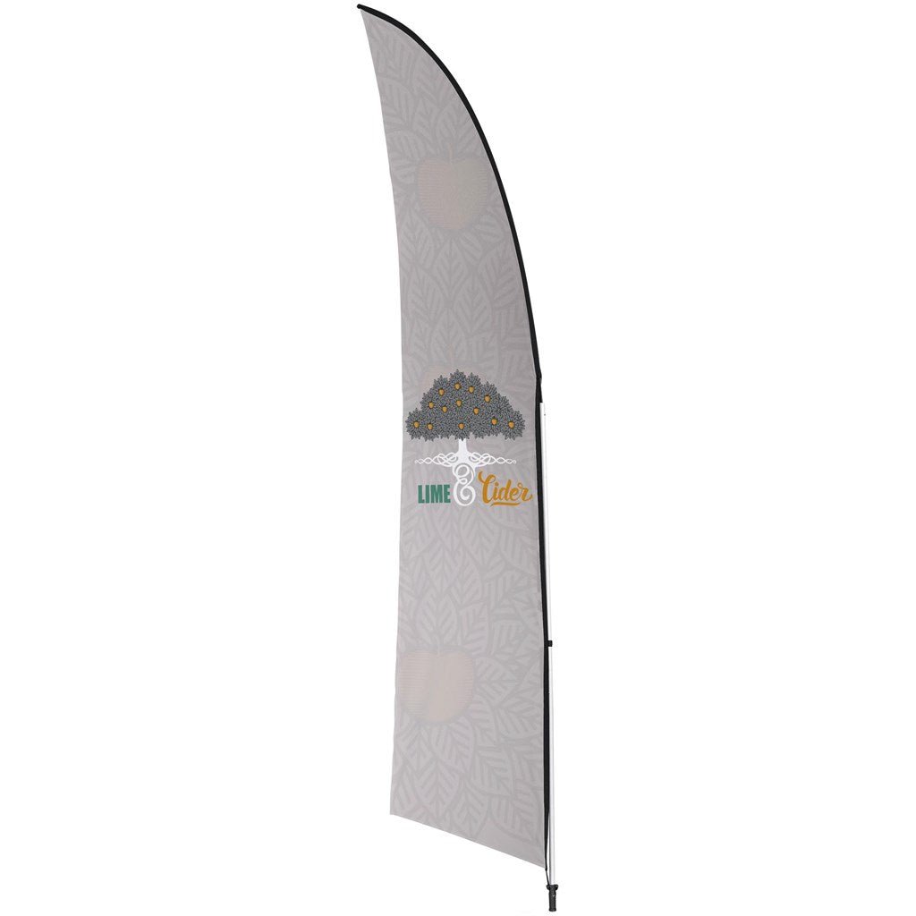 Legend 3M Sublimated Arcfin Double - Sided Flying Banner - 1 complete unit - Brand your company Logo! Get a quote - Promo Lingo