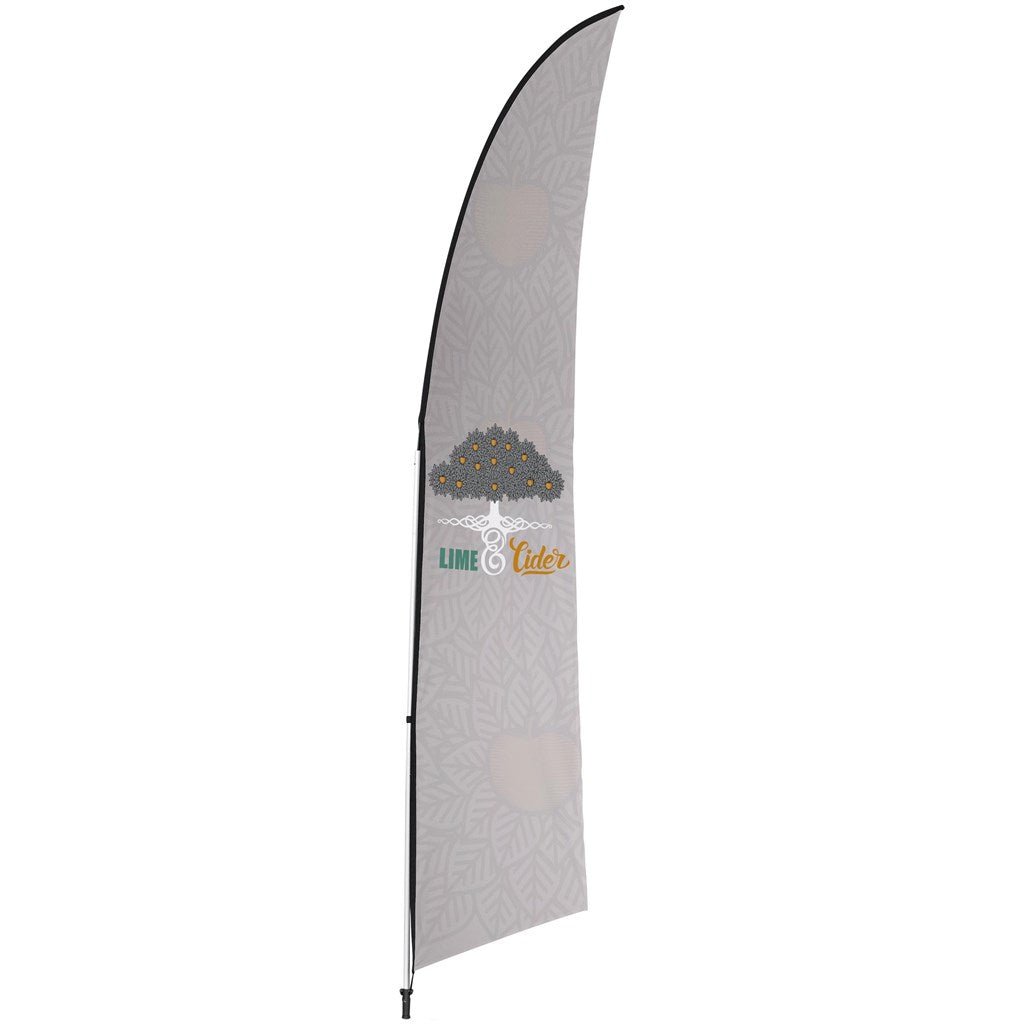 Legend 3M Sublimated Arcfin Double - Sided Flying Banner - 1 complete unit - Brand your company Logo! Get a quote - Promo Lingo