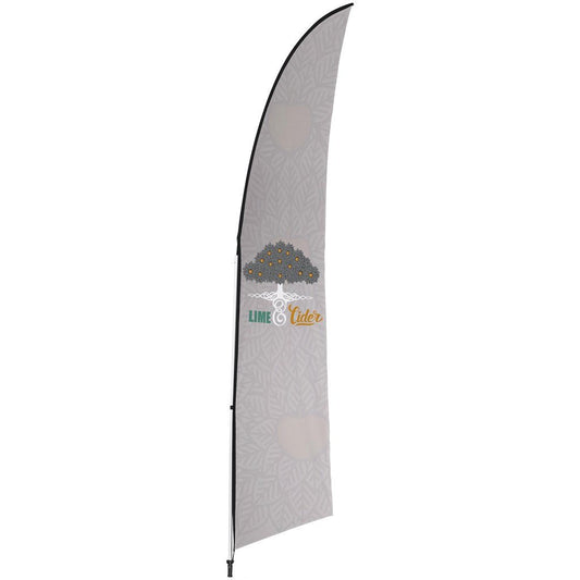 Legend 3M Sublimated Arcfin Double - Sided Flying Banner - 1 complete unit - Brand your company Logo! Get a quote - Promo Lingo