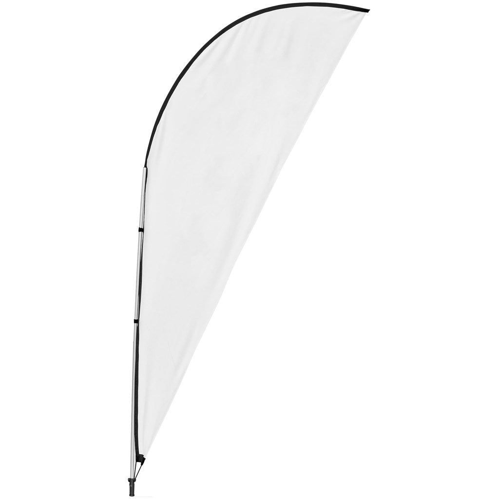 Legend 3M Sublimated Sharkfin Double - Sided Flying Banner - 1 complete unit - Brand your company Logo! Get a quote - Promo Lingo