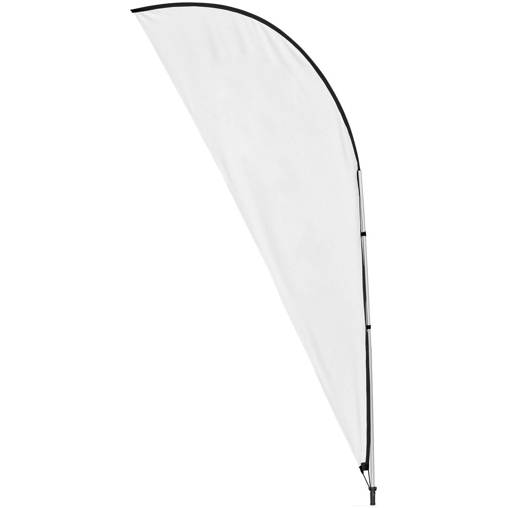 Legend 3M Sublimated Sharkfin Double - Sided Flying Banner - 1 complete unit - Brand your company Logo! Get a quote - Promo Lingo
