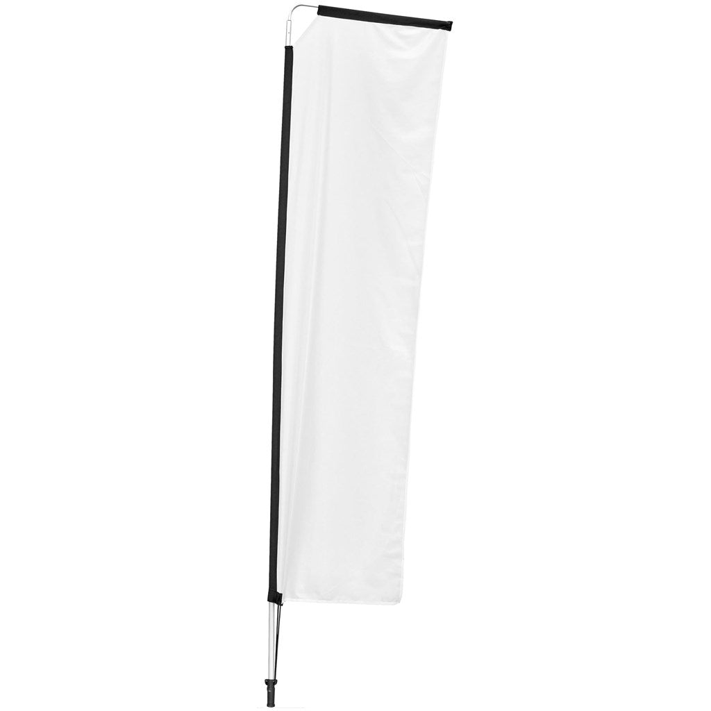 Legend 3M Sublimated Telescopic Double - Sided Flying Banner - 1 complete unit - Brand your company Logo! Get a quote - Promo Lingo