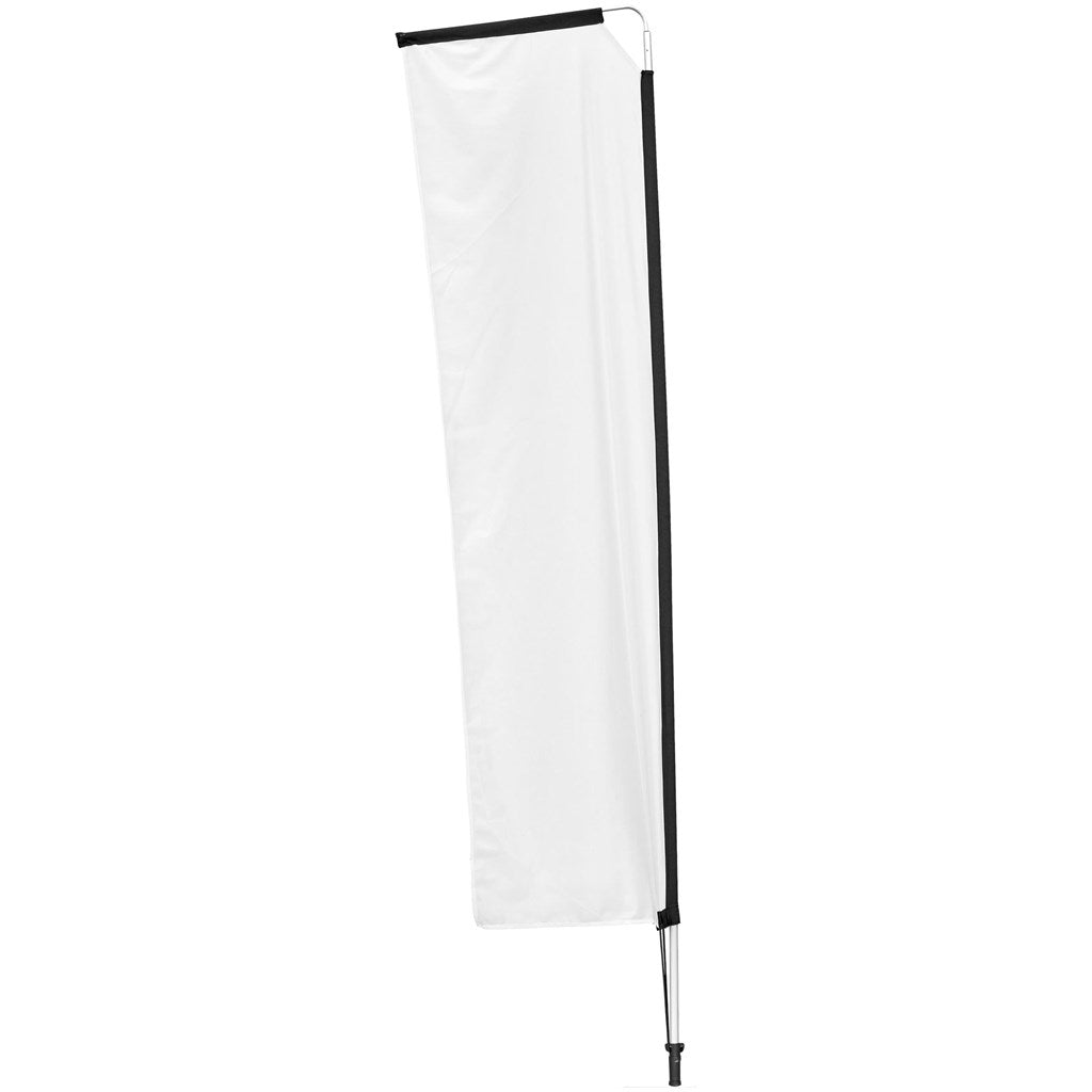 Legend 3M Sublimated Telescopic Double - Sided Flying Banner - 1 complete unit - Brand your company Logo! Get a quote - Promo Lingo
