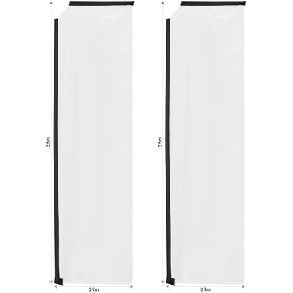 Legend 3m Sublimated Telescopic Flying Banner Skin Set Of 2 - Brand your company Logo! Get a quote - Promo Lingo