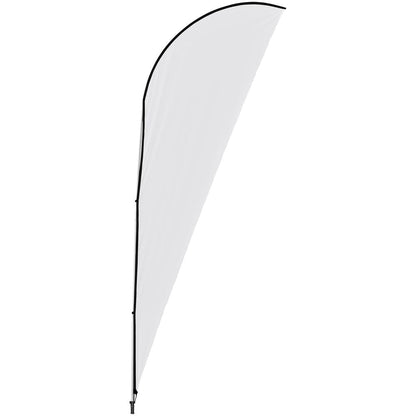 Legend 4m Sharkfin Flying Banner (Set of 2) - Brand your company Logo! Get a quote - Promo Lingo