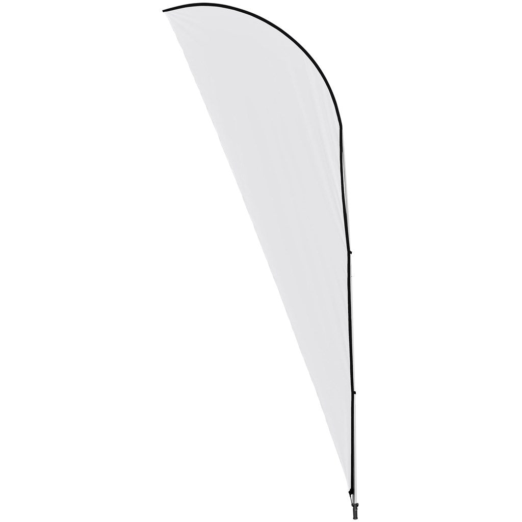 Legend 4M Sublimated Sharkfin Double - Sided Flying Banner - 1 complete unit - Brand your company Logo! Get a quote - Promo Lingo