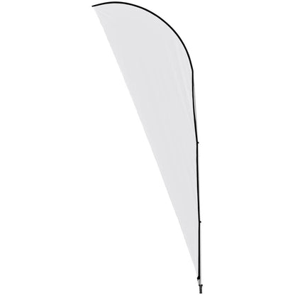 Legend 4M Sublimated Sharkfin Double - Sided Flying Banner - 1 complete unit - Brand your company Logo! Get a quote - Promo Lingo