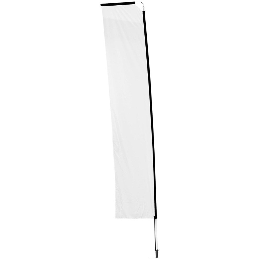 Legend 4M Sublimated Telescopic Double - Sided Flying Banner - 1 complete unit - Brand your company Logo! Get a quote - Promo Lingo