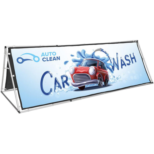 Legend A - Frame with PVC Print 3m x 1m - Brand your company Logo! Get a quote - Promo Lingo