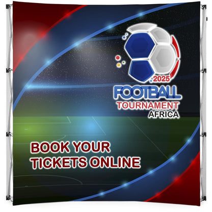 Legend Curved Banner Wall 2.15m x 2.25m - Brand your company Logo! Get a quote - Promo Lingo