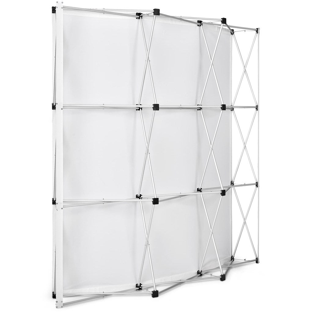 Legend Curved Banner Wall 2.15m x 2.25m - Brand your company Logo! Get a quote - Promo Lingo