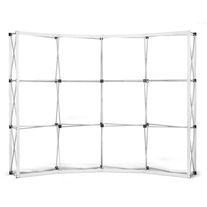 Legend Curved Banner Wall 2.85m x 2.25m - Brand your company Logo! Get a quote - Promo Lingo