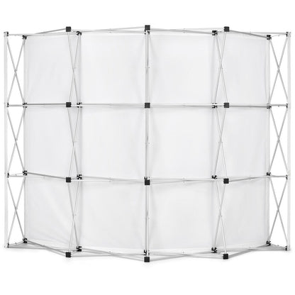 Legend Curved Banner Wall 2.85m x 2.25m - Brand your company Logo! Get a quote - Promo Lingo