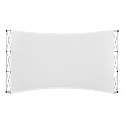 Legend Curved Banner Wall 4.2m x 2.25m - Brand your company Logo! Get a quote - Promo Lingo