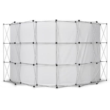 Legend Curved Banner Wall 4.2m x 2.25m - Brand your company Logo! Get a quote - Promo Lingo