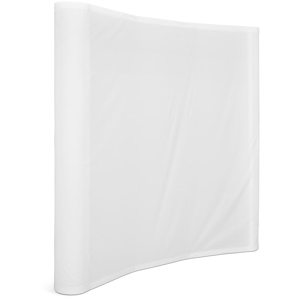Legend Curved Banner Wall with Wings 2.15m x 2.25m - Brand your company Logo! Get a quote - Promo Lingo