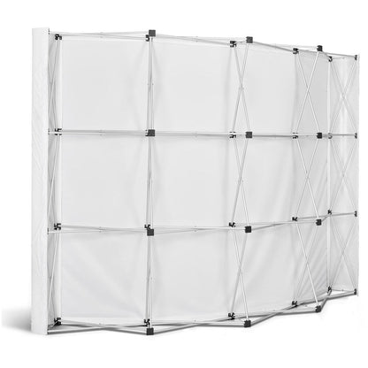 Legend Curved Banner Wall with Wings 2.85m x 2.25m - Brand your company Logo! Get a quote - Promo Lingo
