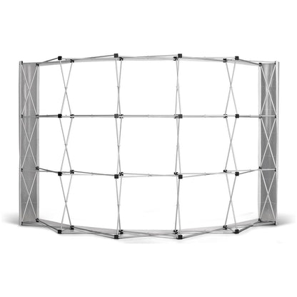 Legend Curved Banner Wall with Wings 3.5m x 2.25m - Brand your company Logo! Get a quote - Promo Lingo