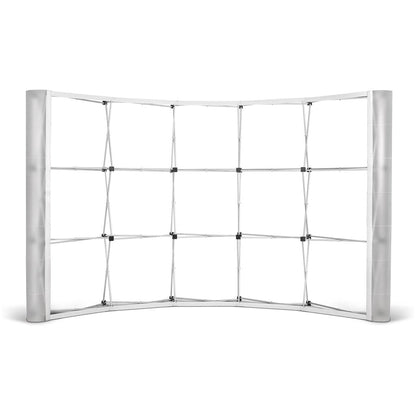 Legend Curved Banner Wall with Wings 3.5m x 2.25m - Brand your company Logo! Get a quote - Promo Lingo