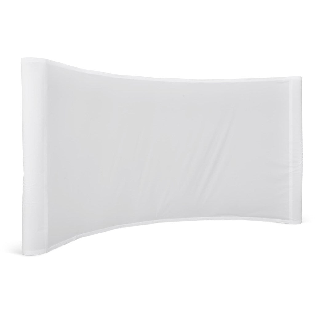 Legend Curved Banner Wall with Wings 4.2m x 2.25m - Brand your company Logo! Get a quote - Promo Lingo