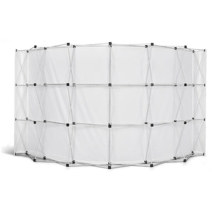 Legend Curved Banner Wall with Wings 4.2m x 2.25m - Brand your company Logo! Get a quote - Promo Lingo