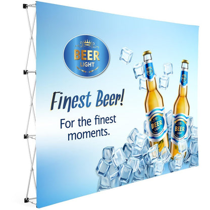 Legend Straight Banner Wall 3m x 2.25m - Brand your company Logo! Get a quote - Promo Lingo