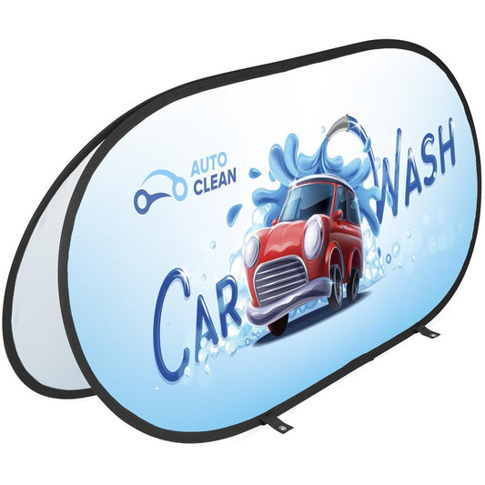 Legend Sublimated Pop - Up Banner 2m X 1m - Brand your company Logo! Get a quote - Promo Lingo