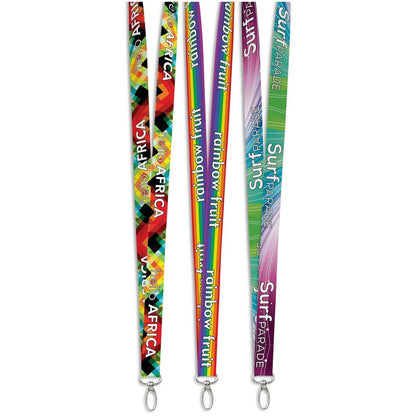 Lobster Clip Double - Sided Sublimation Petersham Lanyard - Brand your company Logo! Get a quote - Promo Lingo