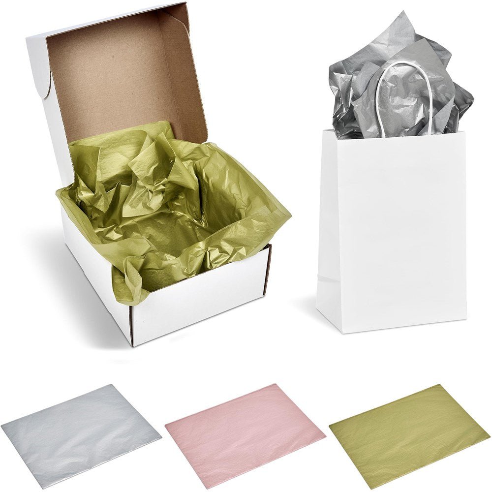 Lustre Tissue Paper, Pack of 10 Sheets - Brand your company Logo! Get a quote - Promo Lingo