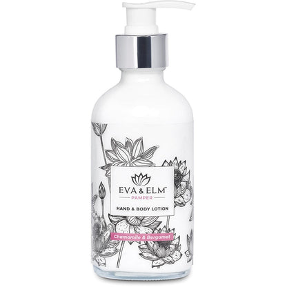 Luxurious Eva & Elm Hand Wash & Hand Lotion Set - Brand your company Logo! Get a quote - Promo Lingo