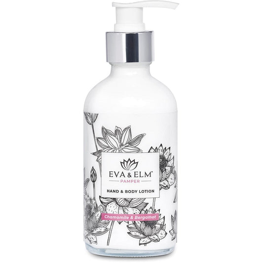 Luxurious Eva & Elm Hand Wash & Hand Lotion Set - Brand your company Logo! Get a quote - Promo Lingo