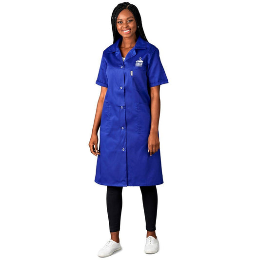 Marriot Polycotton Housecoat for Stylish Comfort - Brand your company Logo! Get a quote - Promo Lingo