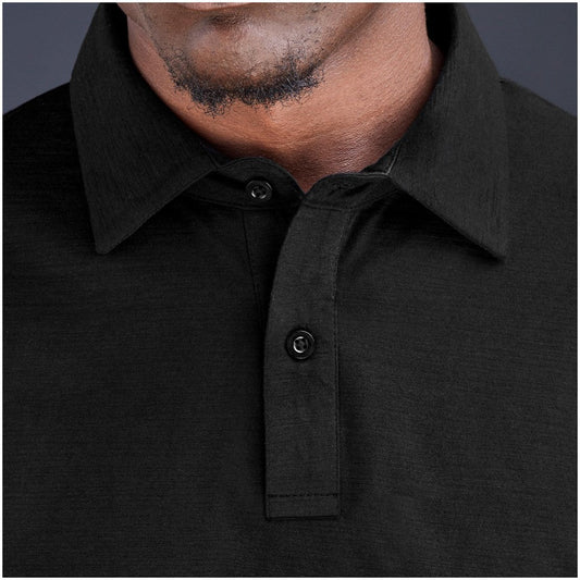 Mens Alex Varga Constantine Golf Shirt with Bio - Polished Finish - Brand your company Logo! Get a quote - Promo Lingo