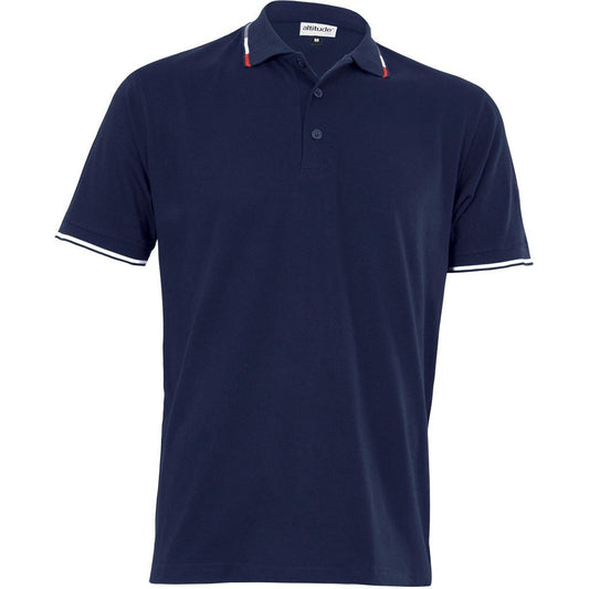 Mens Ash Golf Shirt - Navy - Brand your company Logo! Get a quote - Promo Lingo
