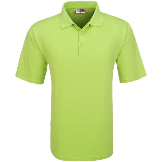 Mens Cardinal Golf Shirt - Lime - Brand your company Logo! Get a quote - Promo Lingo