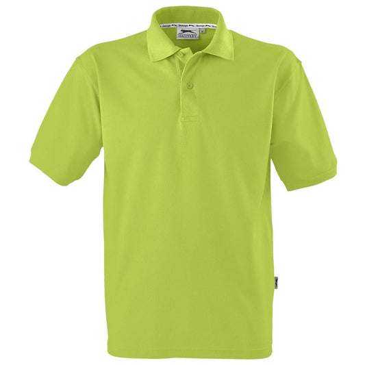 Mens Crest Golf Shirt - Green - Brand your company Logo! Get a quote - Promo Lingo
