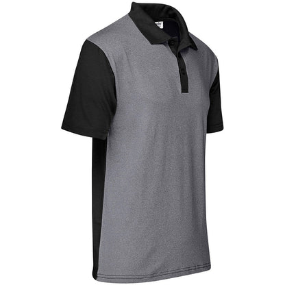 Mens Crossfire Golf Shirt - Grey - Brand your company Logo! Get a quote - Promo Lingo