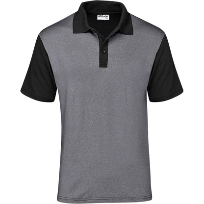 Mens Crossfire Golf Shirt - Grey - Brand your company Logo! Get a quote - Promo Lingo