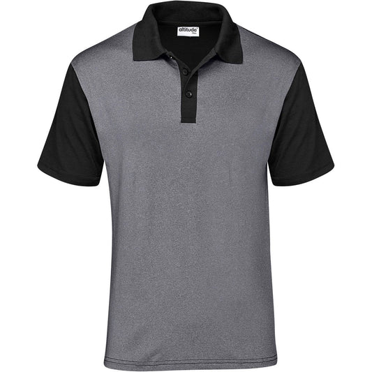 Mens Crossfire Golf Shirt - Grey - Brand your company Logo! Get a quote - Promo Lingo