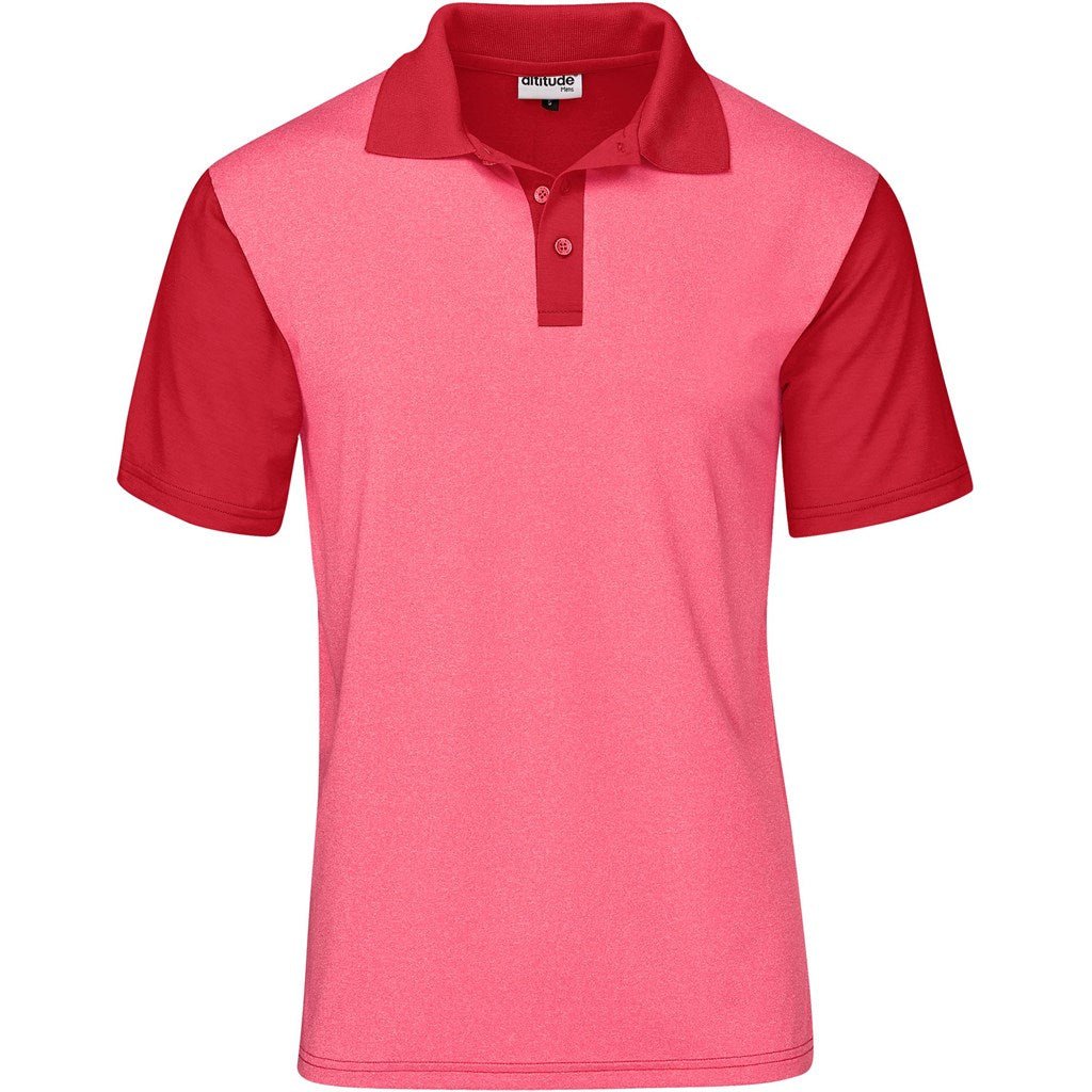 Mens Crossfire Golf Shirt - Red - Brand your company Logo! Get a quote - Promo Lingo