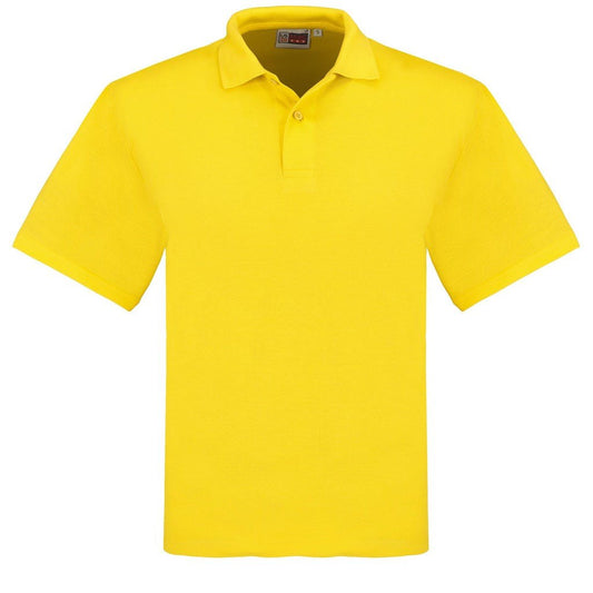 Mens Elemental Golf Shirt - Yellow - Brand your company Logo! Get a quote - Promo Lingo