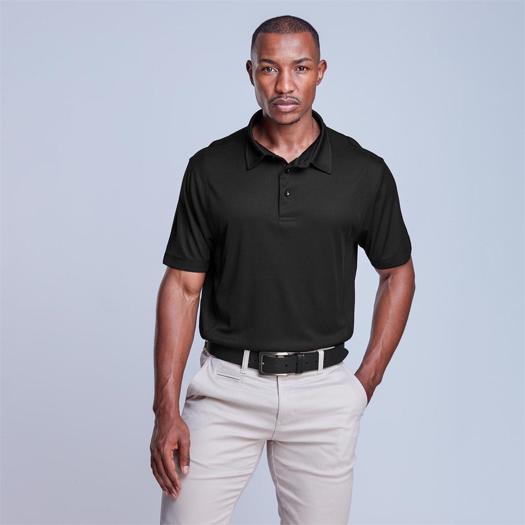 Mens Hydro Golf Shirt - Moisture - Wicking & Stylish Design - Brand your company Logo! Get a quote - Promo Lingo