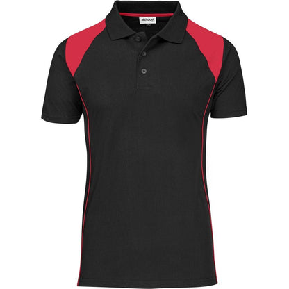 Mens Infinity Golf Shirt - Black - Brand your company Logo! Get a quote - Promo Lingo