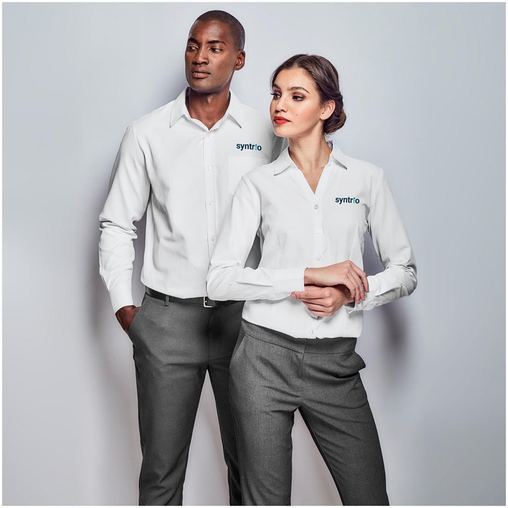 Mens Long Sleeve Carolina Shirt - Brand your company Logo! Get a quote - Promo Lingo