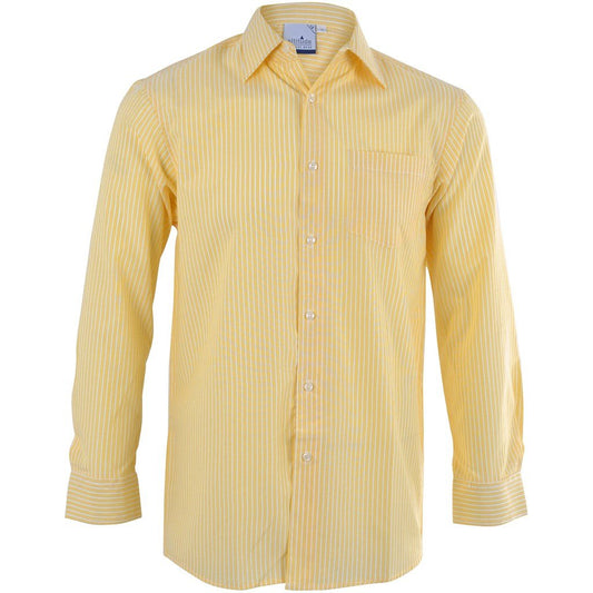 Mens Long Sleeve Drew Shirt - Yellow - Brand your company Logo! Get a quote - Promo Lingo