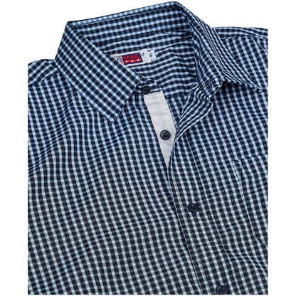 Mens Long Sleeve Kenton Shirt - Navy - Brand your company Logo! Get a quote - Promo Lingo