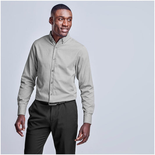 Mens Long Sleeve Nottingham Shirt - Brand your company Logo! Get a quote - Promo Lingo