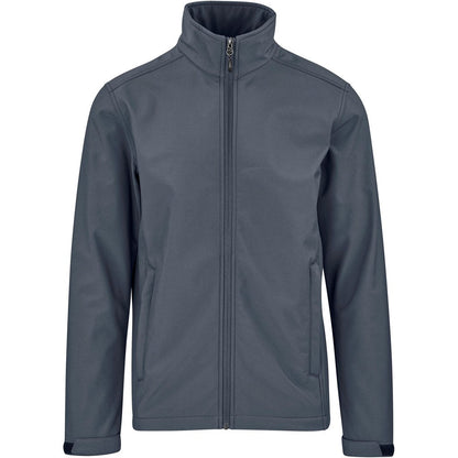 Mens Maxson Softshell Jacket - Grey - Brand your company Logo! Get a quote - Promo Lingo