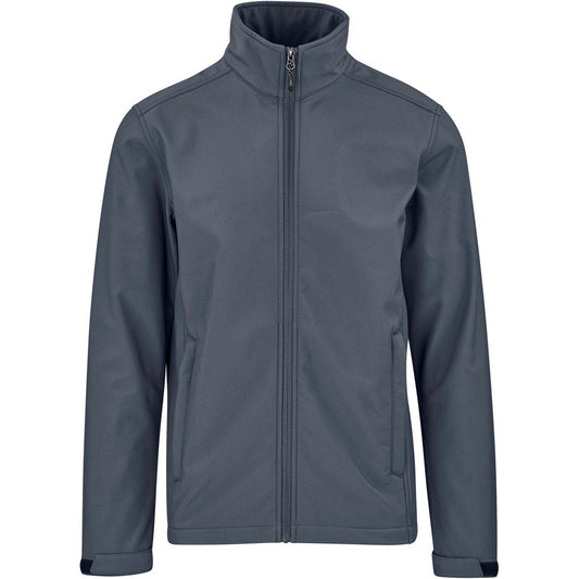 Mens Maxson Softshell Jacket - Grey - Brand your company Logo! Get a quote - Promo Lingo